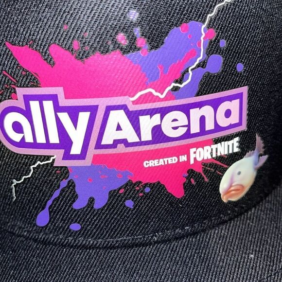 Ally Arena created in Fortnite Chaos Course promo Snapback Gaming urban cap hat - Picture 3 of 5